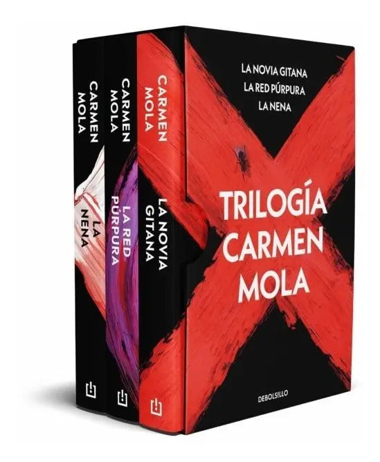 3 Libros Con Estuche Trilogía La Novia Gitana [ Original ]